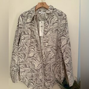 NWT Foxcroft Corduroy Button-down